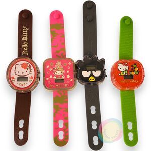 McDonald's Sanrio Watch Set 4 Y2K